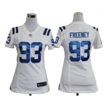 nike women nfl jerseys indianapolis colts #93 freeney white[nike]