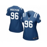 nike women nfl jerseys indianapolis colts #96 henry anderson blue[nike]