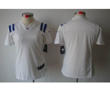 nike women nfl jerseys indianapolis colts blank white[nike limited]