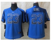 women jerseys nike indianapolis colts #23 frank gore blue [drift fashion]