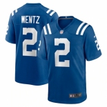 Youth Indianapolis Colts #2 Carson Wentz Blue Nike Royal Player Limited Jersey