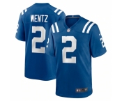 Youth Indianapolis Colts #2 Carson Wentz Blue Nike Royal Player Limited Jersey