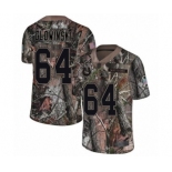 Youth Indianapolis Colts #64 Mark Glowinski Limited Camo Rush Realtree Football Jersey