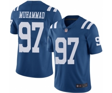 Youth Indianapolis Colts #97 Al-Quadin Muhammad Limited Royal Blue Rush Vapor Untouchable Football Jersey