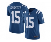 Youth Nike Indianapolis Colts #15 Phillip Dorsett Limited Royal Blue Rush NFL Jersey