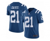 Youth Nike Indianapolis Colts #21 Vontae Davis Limited Royal Blue Rush NFL Jersey