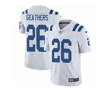 Youth Nike Indianapolis Colts #26 Clayton Geathers Vapor Untouchable Limited White NFL Jersey