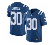 Youth Nike Indianapolis Colts #30 D'Joun Smith Limited Royal Blue Rush NFL Jersey