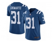 Youth Nike Indianapolis Colts #31 Antonio Cromartie Limited Royal Blue Rush NFL Jersey