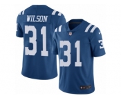 Youth Nike Indianapolis Colts #31 Quincy Wilson Limited Royal Blue Rush NFL Jersey