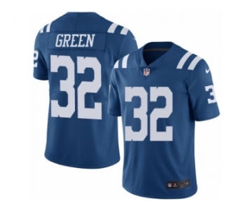 Youth Nike Indianapolis Colts #32 T.J. Green Limited Royal Blue Rush NFL Jersey