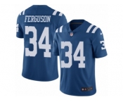 Youth Nike Indianapolis Colts #34 Josh Ferguson Limited Royal Blue Rush NFL Jersey