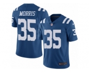 Youth Nike Indianapolis Colts #35 Darryl Morris Limited Royal Blue Rush NFL Jersey