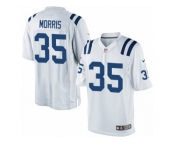 Youth Nike Indianapolis Colts #35 Darryl Morris Limited White NFL Jersey