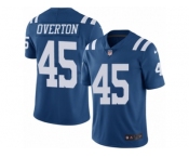 Youth Nike Indianapolis Colts #45 Matt Overton Limited Royal Blue Rush NFL Jersey