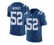 Youth Nike Indianapolis Colts #52 Barkevious Mingo Limited Royal Blue Rush NFL Jersey