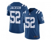 Youth Nike Indianapolis Colts #52 D'Qwell Jackson Limited Royal Blue Rush NFL Jersey