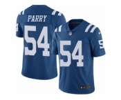 Youth Nike Indianapolis Colts #54 David Parry Limited Royal Blue Rush NFL Jersey