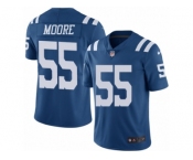 Youth Nike Indianapolis Colts #55 Sio Moore Limited Royal Blue Rush NFL Jersey