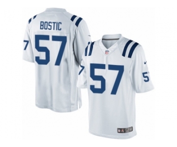 Youth Nike Indianapolis Colts #57 Jon Bostic Limited White NFL Jersey