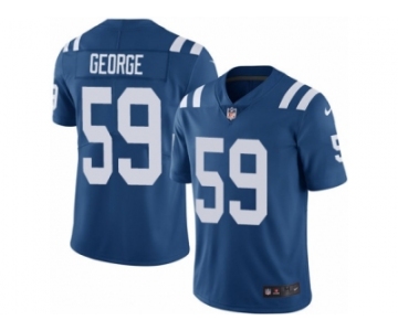 Youth Nike Indianapolis Colts #59 Jeremiah George Royal Blue Team Color Vapor Untouchable Limited Player NFL Jersey