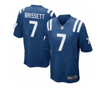 Youth Nike Indianapolis Colts #7 Jacoby Brissett Game Royal Blue Team Color NFL Jersey