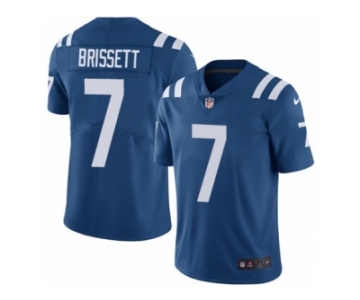 Youth Nike Indianapolis Colts #7 Jacoby Brissett Royal Blue Team Color Vapor Untouchable Limited Player NFL Jersey