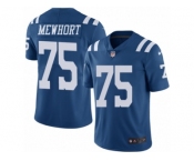 Youth Nike Indianapolis Colts #75 Jack Mewhort Limited Royal Blue Rush NFL Jersey