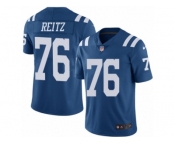 Youth Nike Indianapolis Colts #76 Joe Reitz Limited Royal Blue Rush NFL Jersey