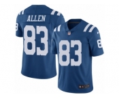 Youth Nike Indianapolis Colts #83 Dwayne Allen Limited Royal Blue Rush NFL Jersey