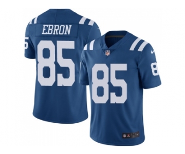 Youth Nike Indianapolis Colts #85 Eric Ebron Royal Blue Stitched NFL Limited Rush Jersey