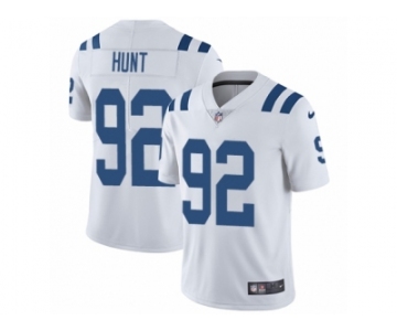 Youth Nike Indianapolis Colts #92 Margus Hunt White Vapor Untouchable Limited Player NFL Jersey