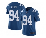 Youth Nike Indianapolis Colts #94 Zach Kerr Limited Royal Blue Rush NFL Jersey