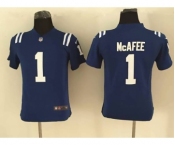 nike youth nfl jerseys indianapolis colts #1 mcafee blue[nike]