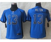 nike youth nfl jerseys indianapolis colts #13 hilton blue[Elite drift fashion]