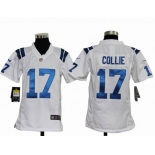 nike youth nfl jerseys indianapolis colts #17 collie white[nike]