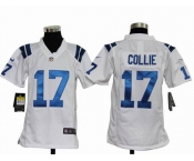 nike youth nfl jerseys indianapolis colts #17 collie white[nike]