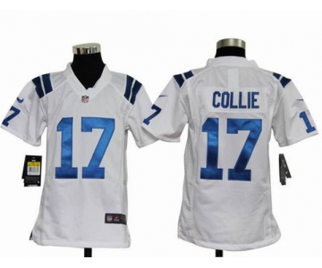 nike youth nfl jerseys indianapolis colts #17 collie white[nike]