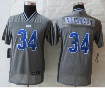 nike youth nfl jerseys indianapolis colts #34 richardson grey[nike vapor]