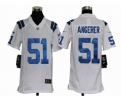 nike youth nfl jerseys indianapolis colts #51 angerer white[nike]