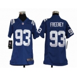 nike youth nfl jerseys indianapolis colts #93 freeney blue[nike]