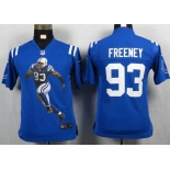 nike youth nfl jerseys indianapolis colts #93 freeney blue[portrait fashion]