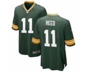 Men Green Bay Packers #11 Jayden Reed Green Stitched Game Jerseys