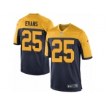 Men Nike Green Bay Packers #25 Marwin Evans Game Navy Blue Alternate NFL Jersey