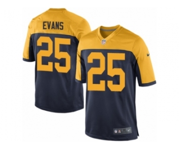 Men Nike Green Bay Packers #25 Marwin Evans Game Navy Blue Alternate NFL Jersey