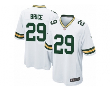 Men Nike Green Bay Packers #29 Kentrell Brice Game White NFL Jersey