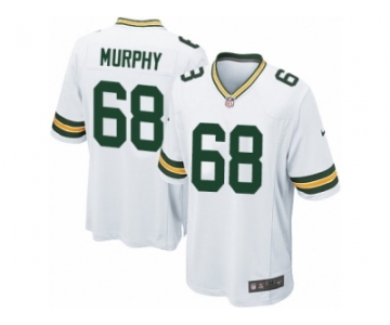 Men Nike Green Bay Packers #68 Kyle Murphy Game White NFL Jersey