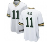 Men's Green Bay Packers #11 Reed Game White Football Jersey