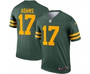 Men's Green Bay Packers #17 Davante Adams Nike Green Alternate Legend Player Jersey