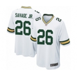 Men's Green Bay Packers #26 Darnell Savage Jr. Game White Football Jersey